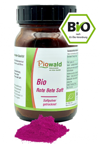 BIO Rote Bete Saft - 100g Pulver